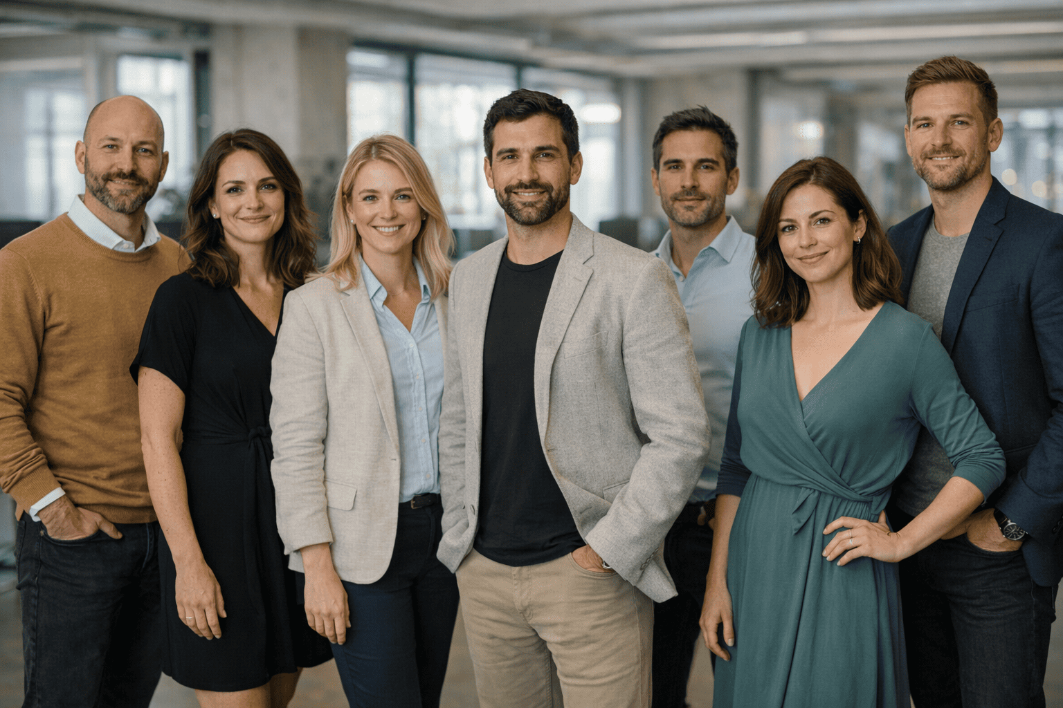 Team working on AI trading platform — Ferra Rendorio
